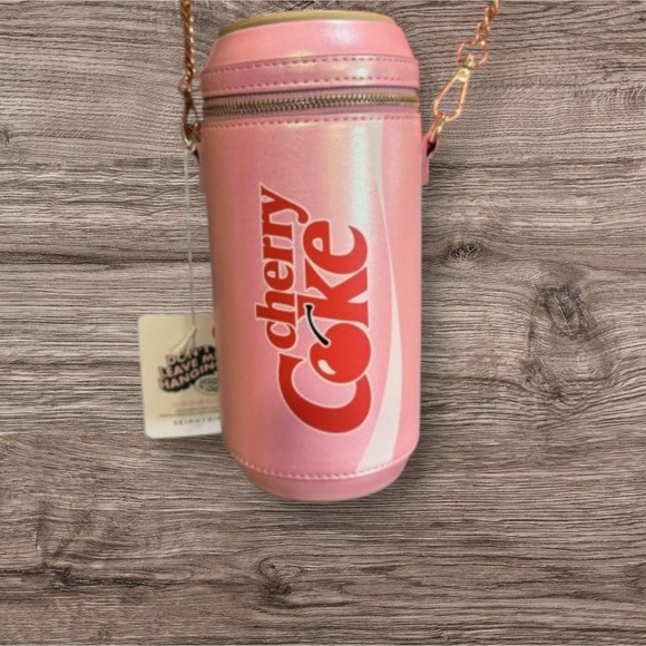 Skinnydip Handbags - NWT Viral Skinnydip Cherry Coke Crossbody Bag – Can Purse